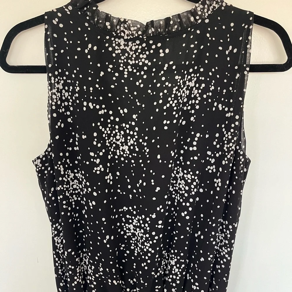 Veronica M Black and White Mini Dress - Perfect for a summer workday - Picture 3 of 5